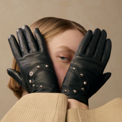 ❤️極美品❤️HERMES レザー 手袋 新品未使用 HERMES エルメス セリエ ラムレザー グローブ/手袋 8